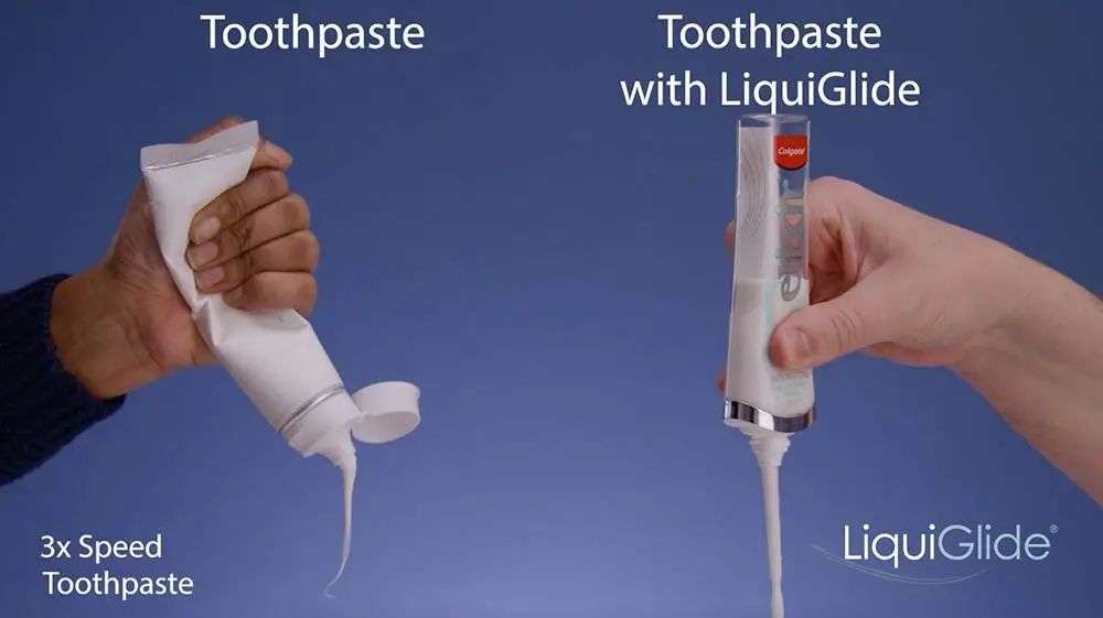 再也不用「擠牙膏」，高露潔換上的「潤滑劑」包裝，讓牙膏從此一滴不剩